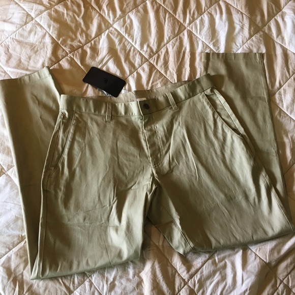 Fabletics Other - Fabletics High Side Chino Modern Classic Fit Men's Sporty Khaki Pants 34 X 32